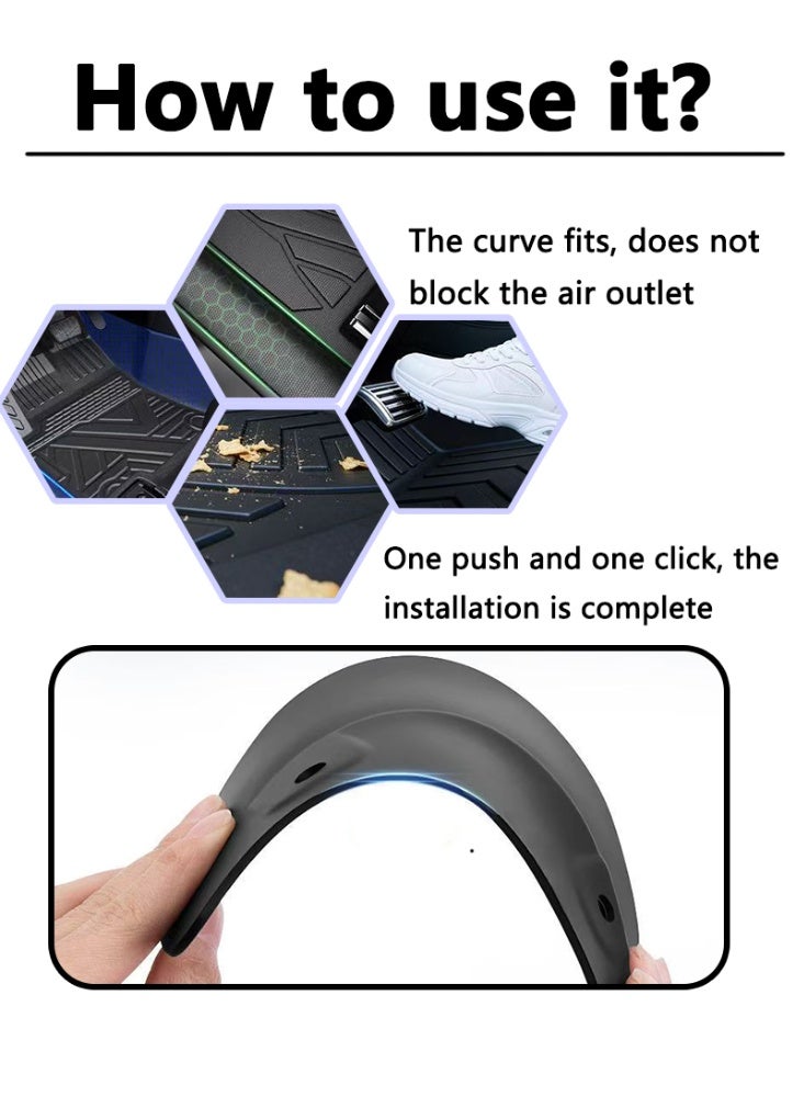 BYD Car floor mat, suitable for 2025 model BYD Qin PLUS DM-i car floor mats, durable, waterproof, easy to clean, high-end - Image 5